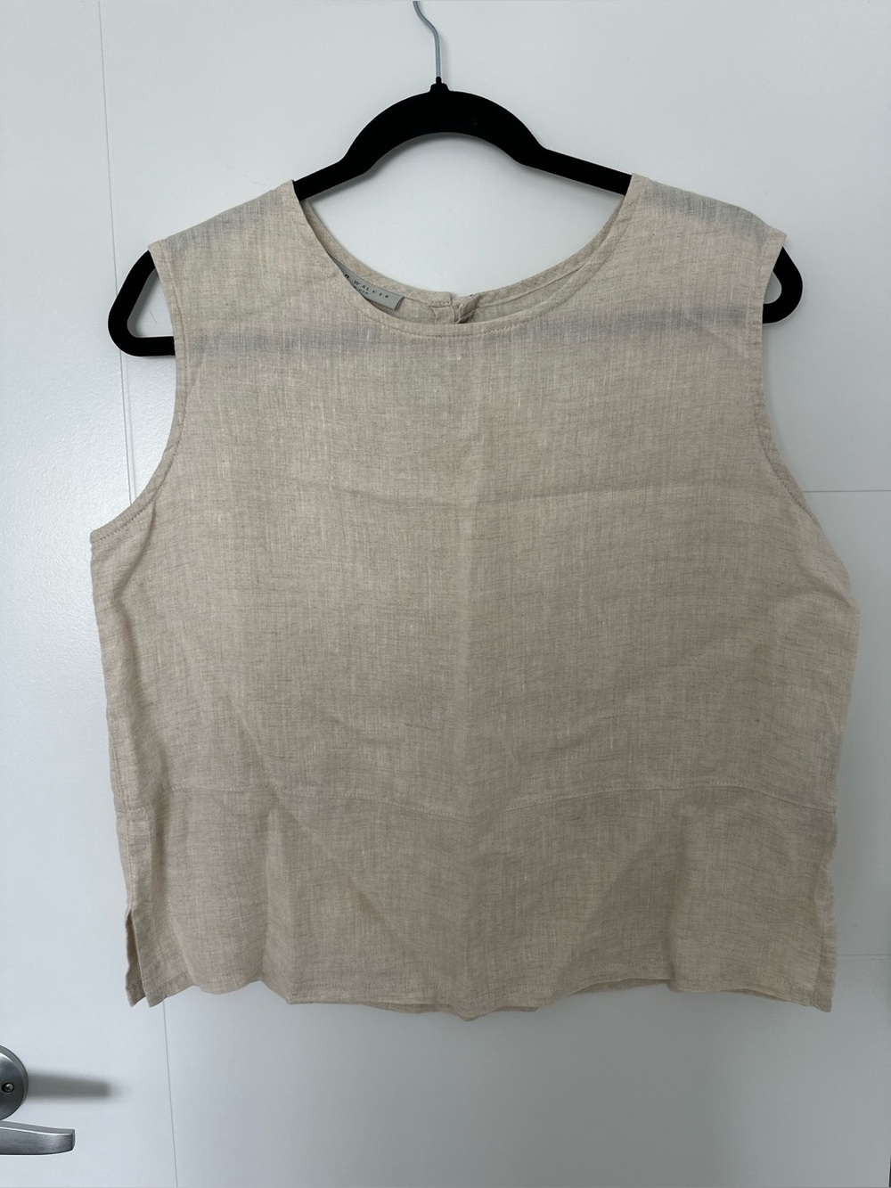 Bryn Walker Boxy Linen Tank